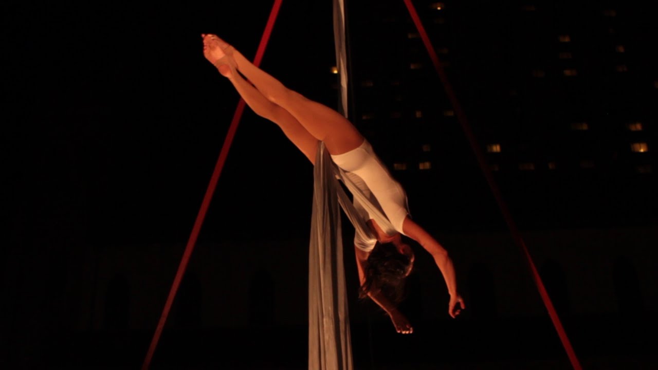 Angela Chu Aerial Silks - Yerba Buena Night 2014