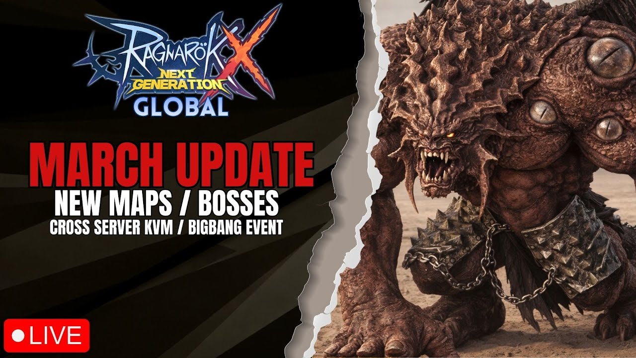 [ROX GLOBAL] MARCH EVENT UPDATE (LIVE STEAM #16)