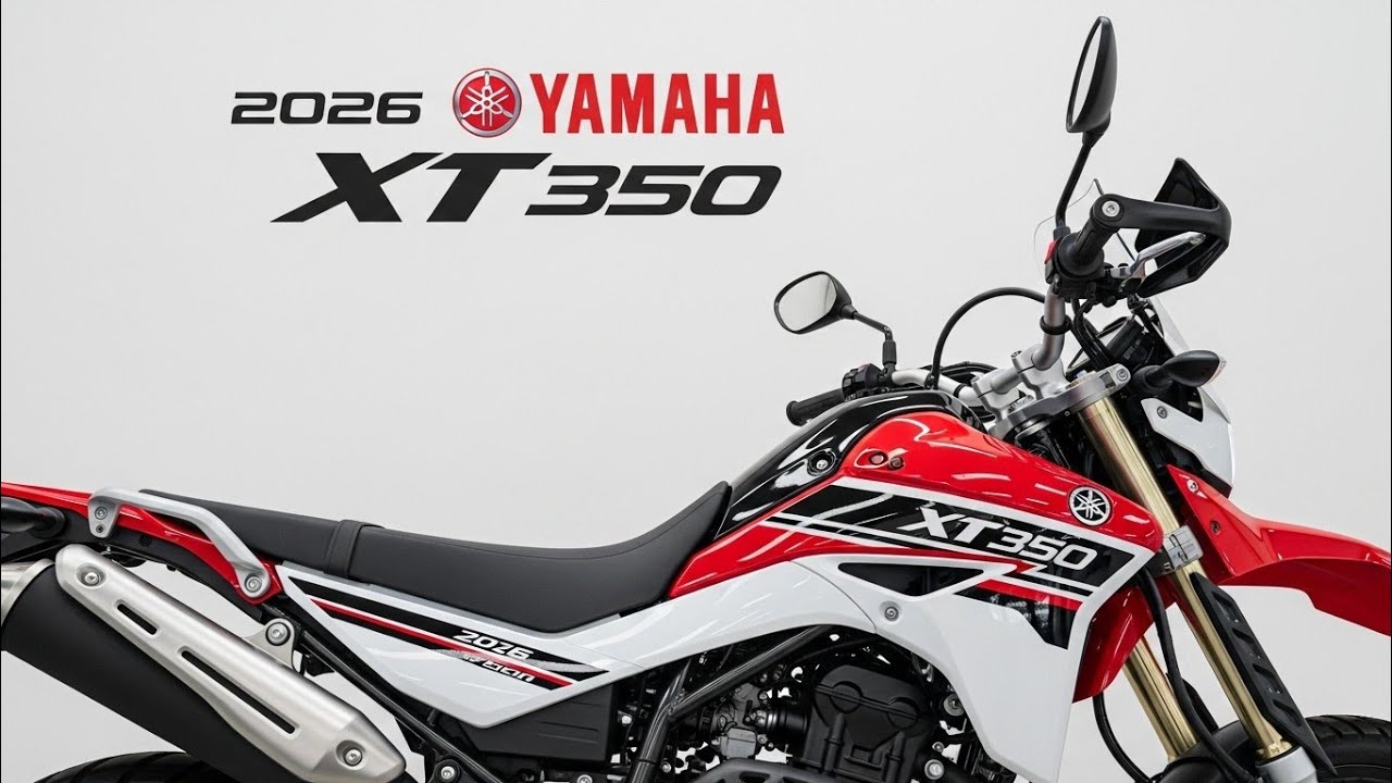 Yamaha XT 350 2026 года | ПЕРВЫЙ ВЗГЛЯД Новые функции!
