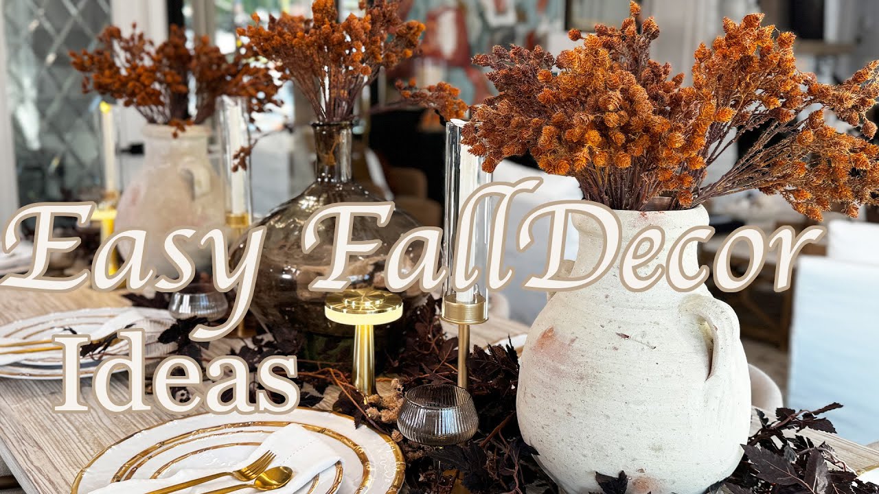 Easy Fall Table Decor Ideas You Can Try Today