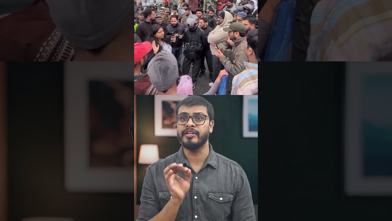 Kashmir Viral Video: Tourist vs Indian Army Over Road Closure | Security or Frustration? #kashmir