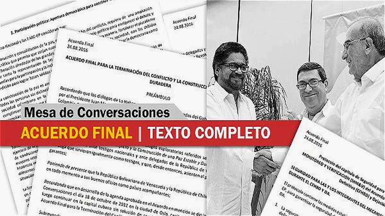 LECTURA DEL ACUERDO FINAL PARA LA TERMINACI&Oacute;N DEL CONFLICTO. #4