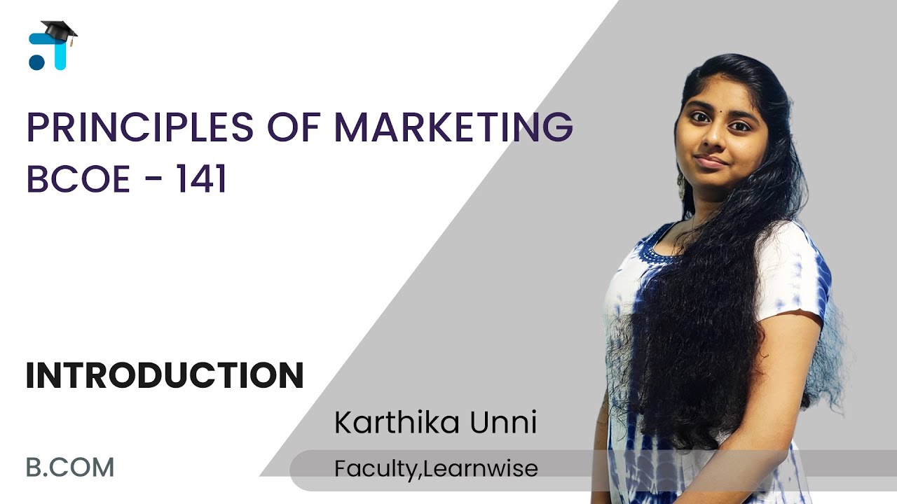 Introduction | Principles of Marketing | BCOE-141 | BCOMG | Kerala's no.1 IGNOU Coaching Platform
