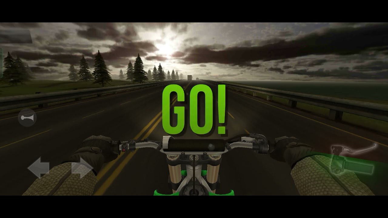 real bike rider on highway 🛣️💪