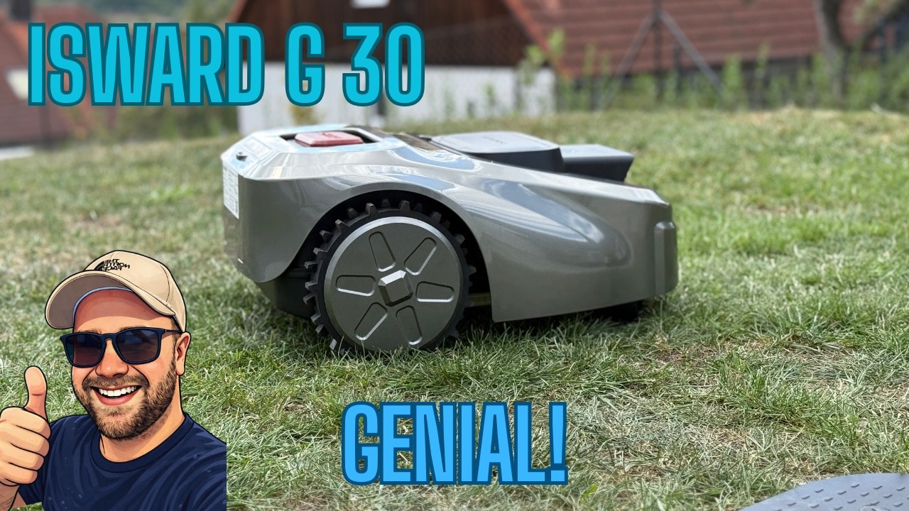Der beste günstige Mähroboter ohne Begrenzungsdraht? | Isward G30 im Test