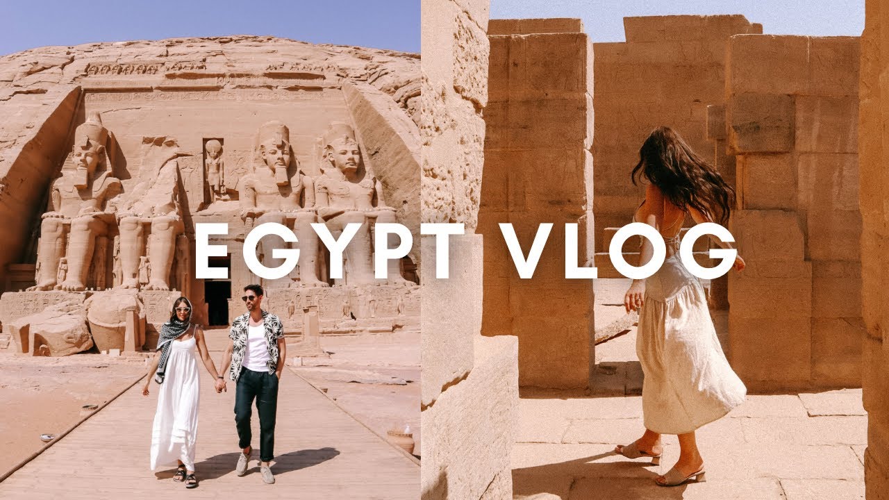 EGYPT TRAVEL VLOG 🇪🇬 Cairo, Aswan, Luxor, Nubian Village & Marsa Alam | travel w/ @Haylsa & Kyle