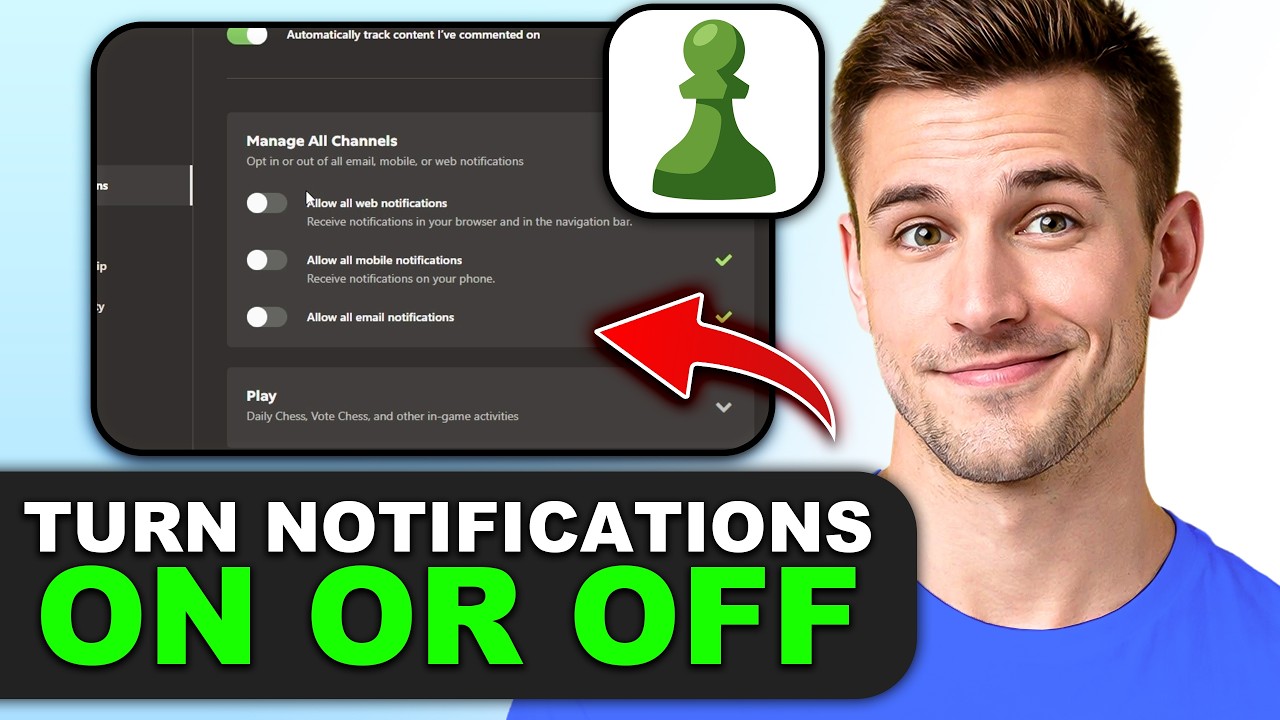 How To Turn Notifications On or Off on Chess.com in 2026