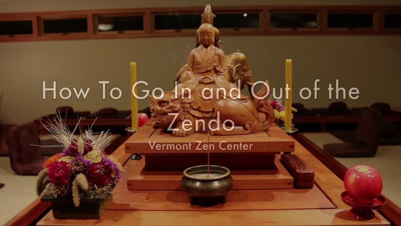 How to Go In and Out of the Zendo