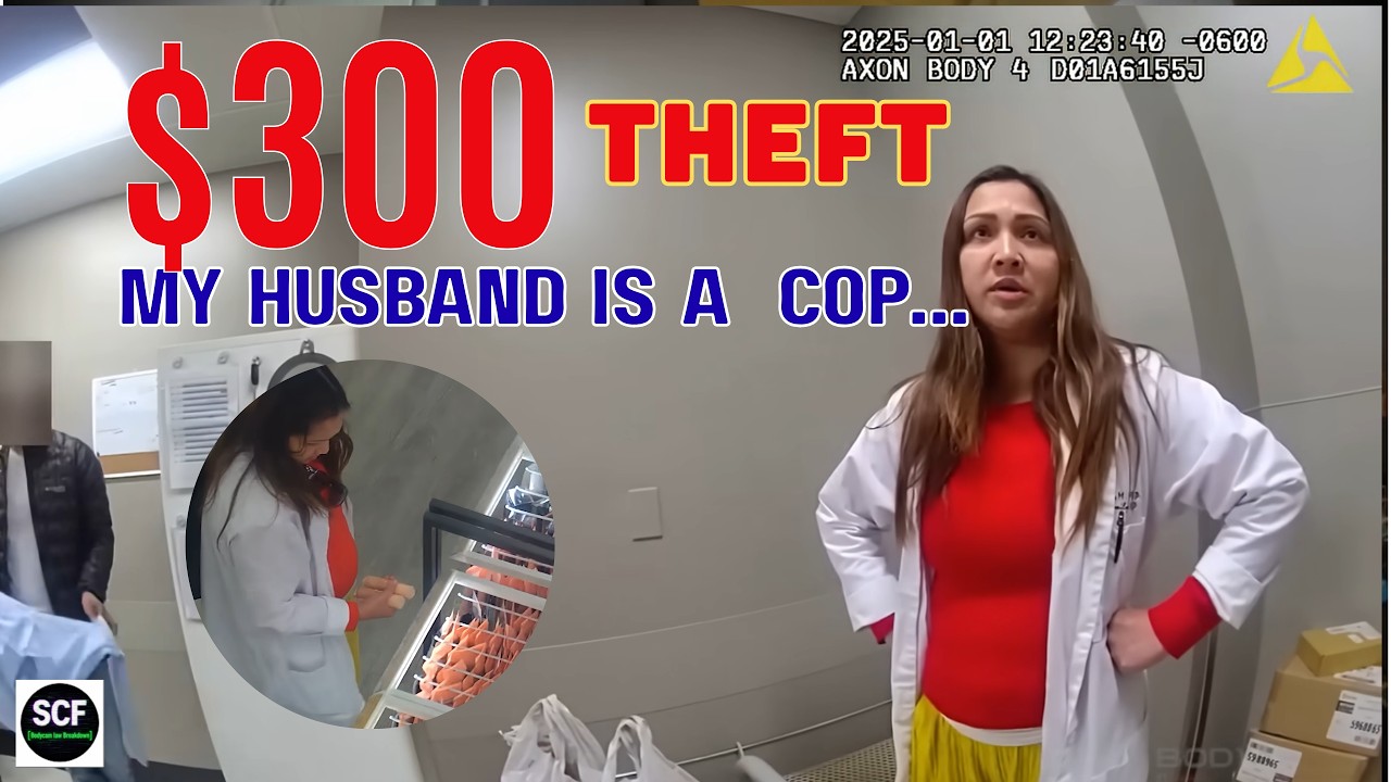 Nurse Caught Stealing $300 at Target. Then Drops Her Husband's Badge. | Bodycam analysis