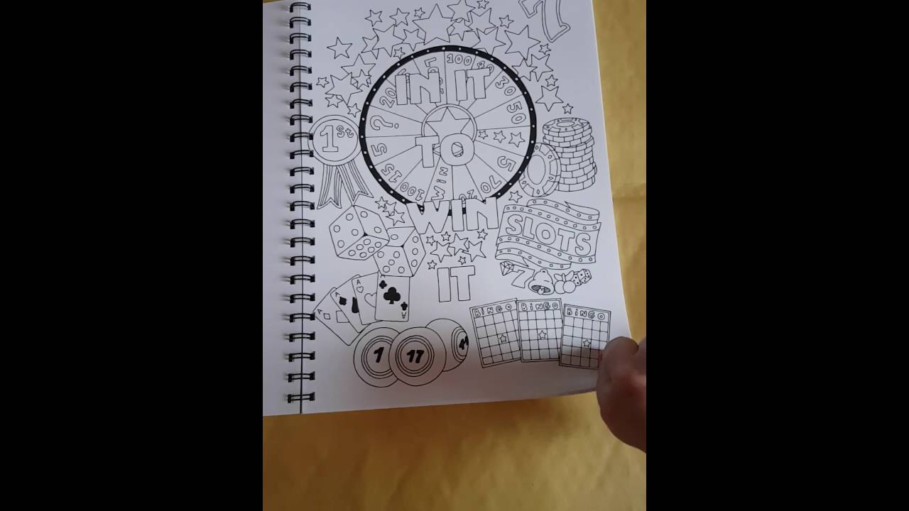 A Inspirational Colouring Book flip through