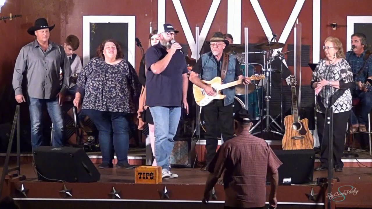 Lance Moore sings Country Road at The Gladewater Opry 9 21 19
