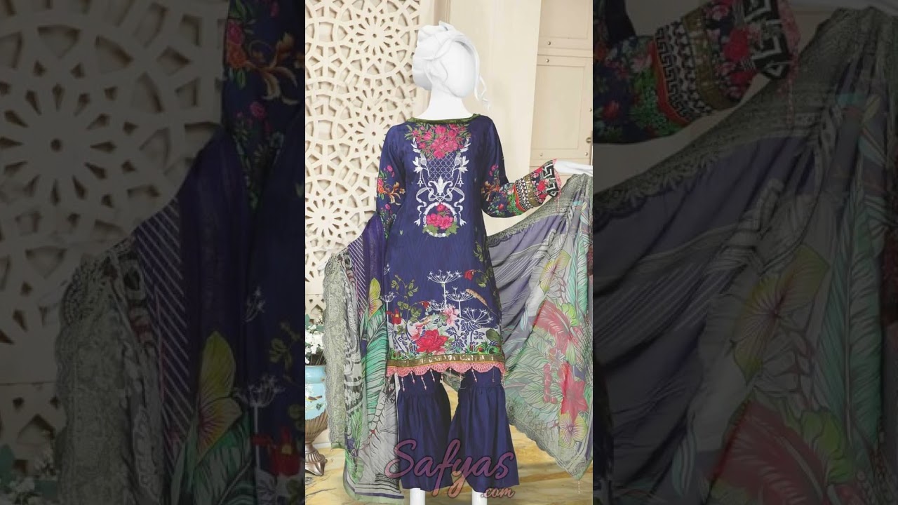 Orient Winter Collection'19 Vol-2 Khaddar Embroidered 3PC Suit OTL-19-200D