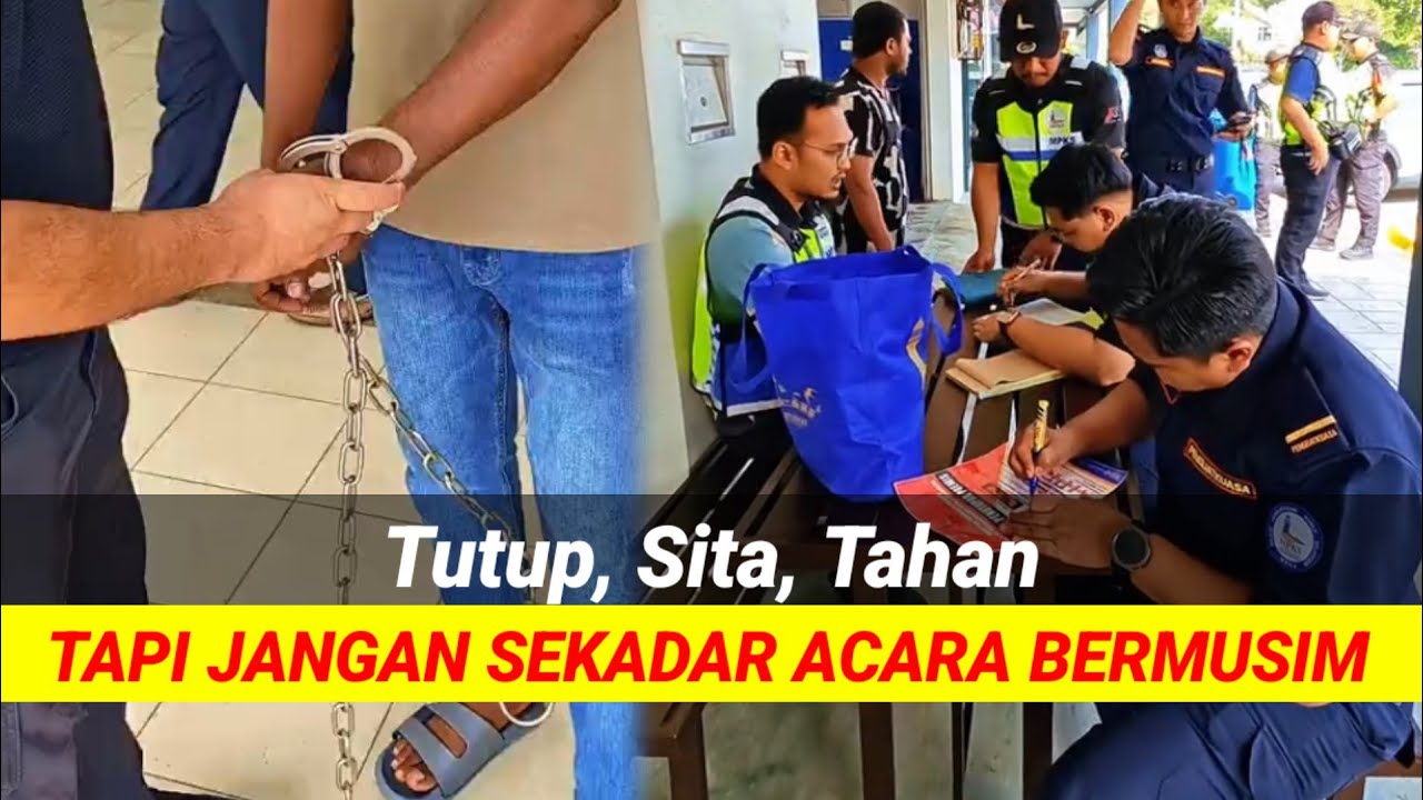 Bila Premis Haram Naik Kepala, Barulah Operasi Besar-Besaran