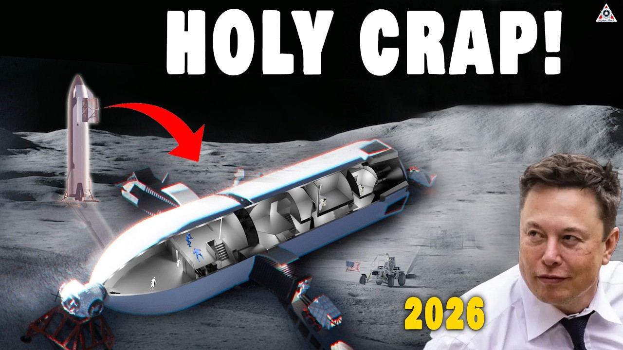 Elon Musk officially announced NEW Alpha Moonbase shocked China, even NASA...