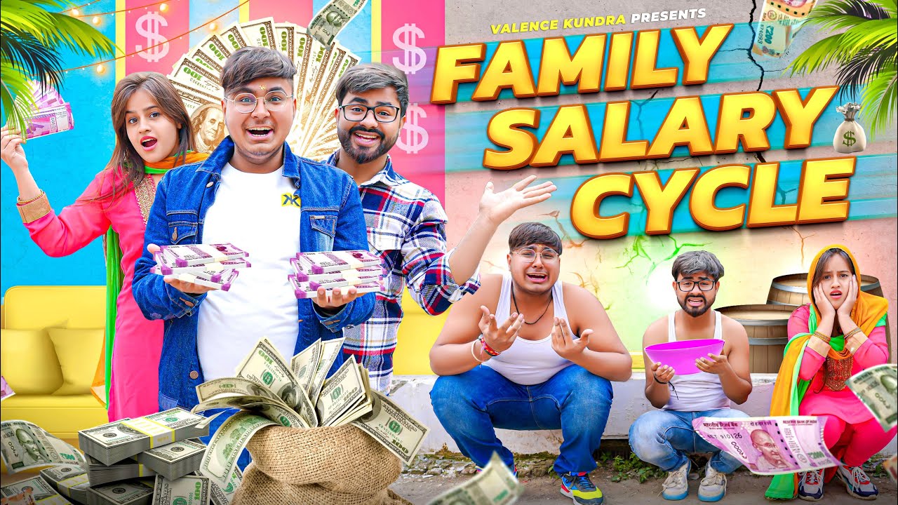 FAMILY SALARY CYCLE || Middle Class Family || Valence Kundra