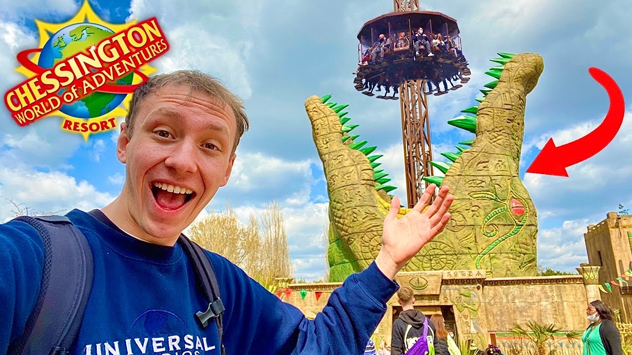 Riding CROC DROP! | Chessington Opens for 2021 | Vlog