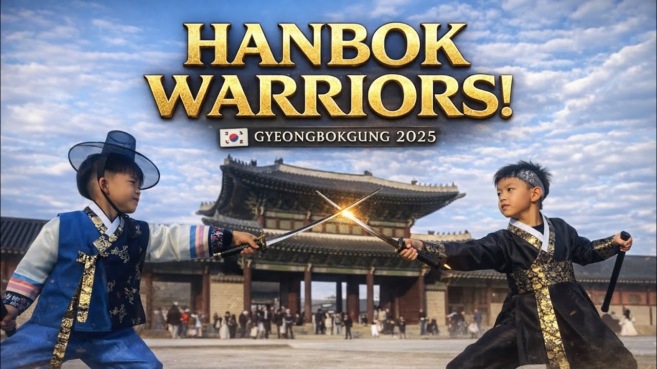 Bila Anak Malaysia Jadi Warrior Korea 😱🇰🇷 (Hanbok Gyeongbokgung 2025)