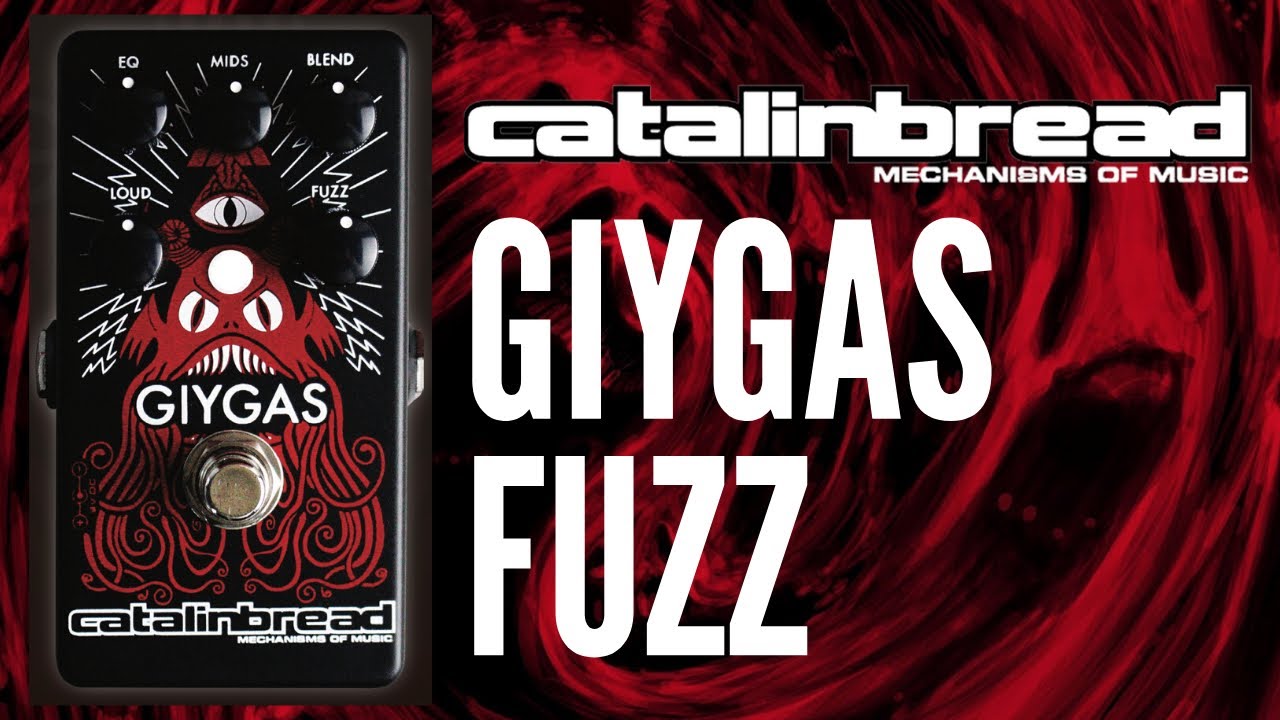 Catalinbread Giygas Fuzz - Активный эквалайзер, регулировка чистого звука и переключатель режимов...