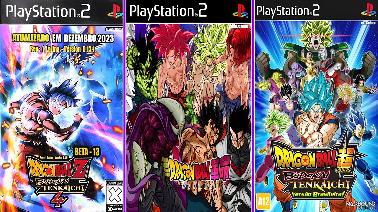 OS 5 MELHORES (MODS/ISO) Definitivos De, Dragon Ball Z budokai tenkaichi 3 (PC) (PS2) (PS3)