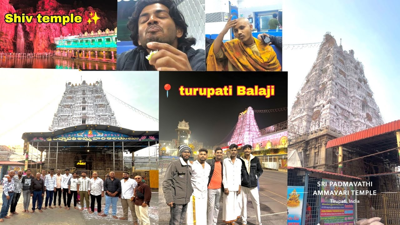 . turupati Balaji temple ( part 2) full Masti 😂  #travel #friends #trending #trupatibalaji #south 