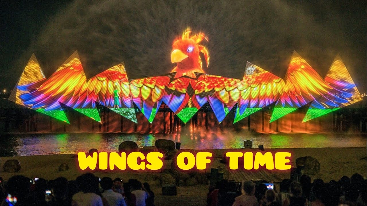 Wings Of Time At Sentosa | Wings Of Time Light, Fire, Water Show | Singapore Trip Day 2 Part 2 |