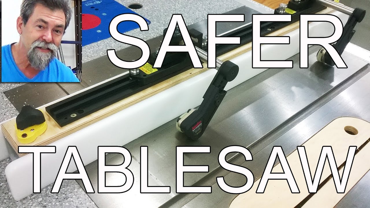 JessEm table saw stock guides. Dave Stanton easy woodworking.