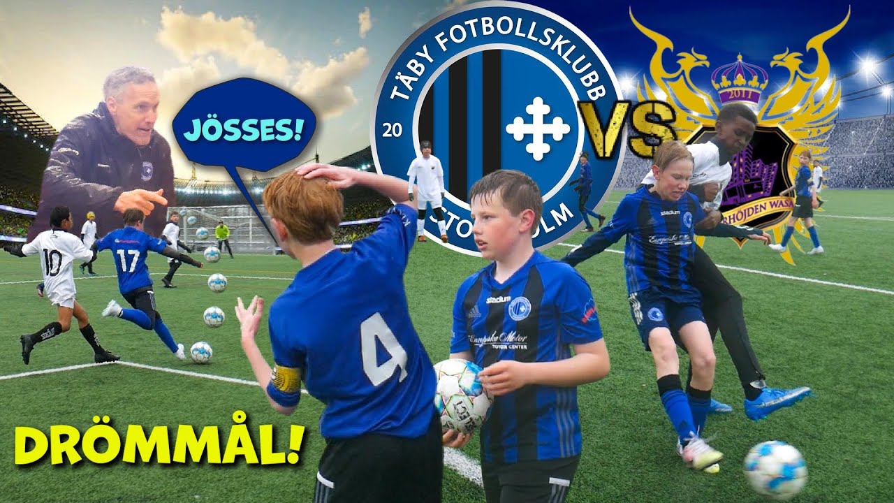 CALLE GÖR ÅRETS SNYGGASTE MÅL & JAG BLIR SKADAD EFTER 10 SEKUNDER!! | IF Wasa-Täby FK P09