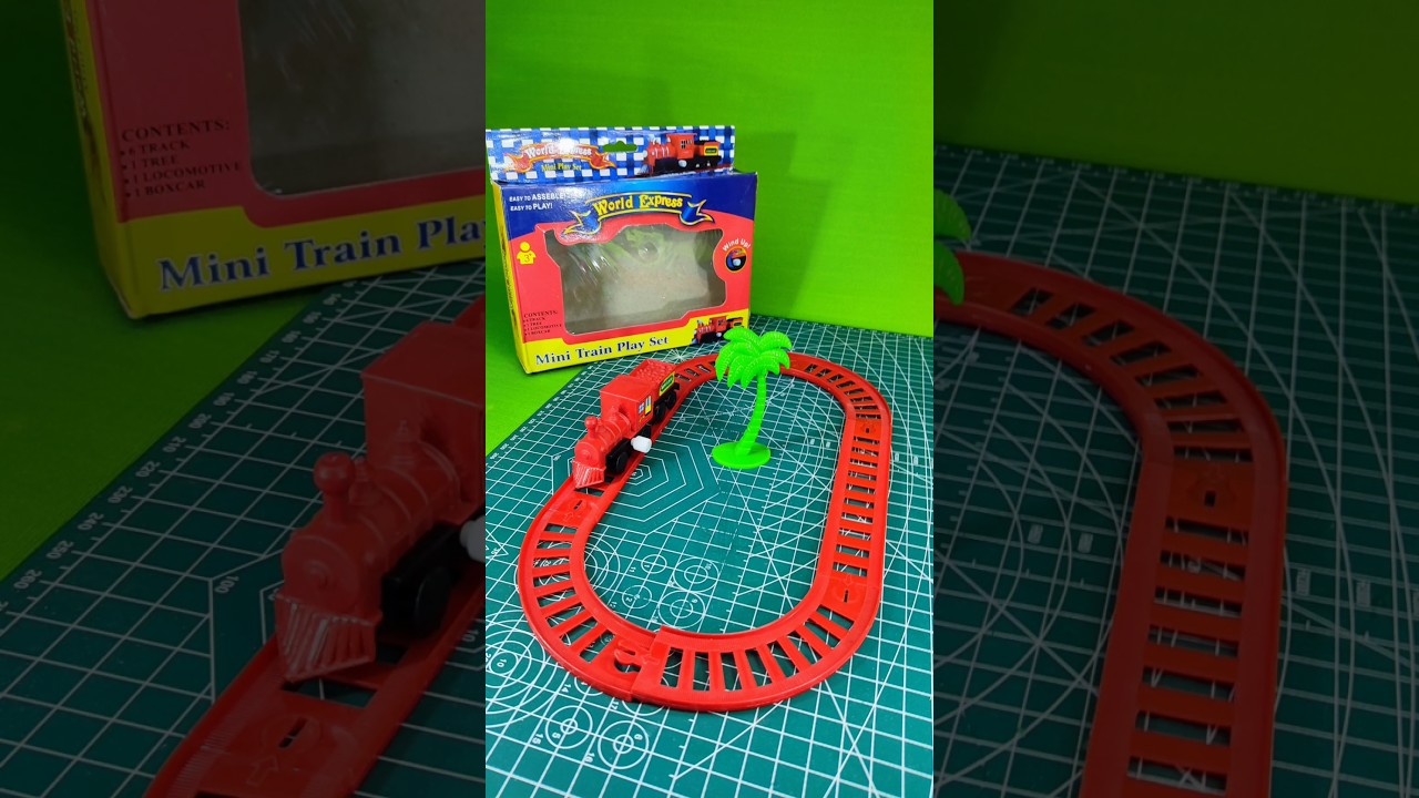 Best mini train toy set unboxing #shorts #youtubeshorts #trending #trending #latest #viral