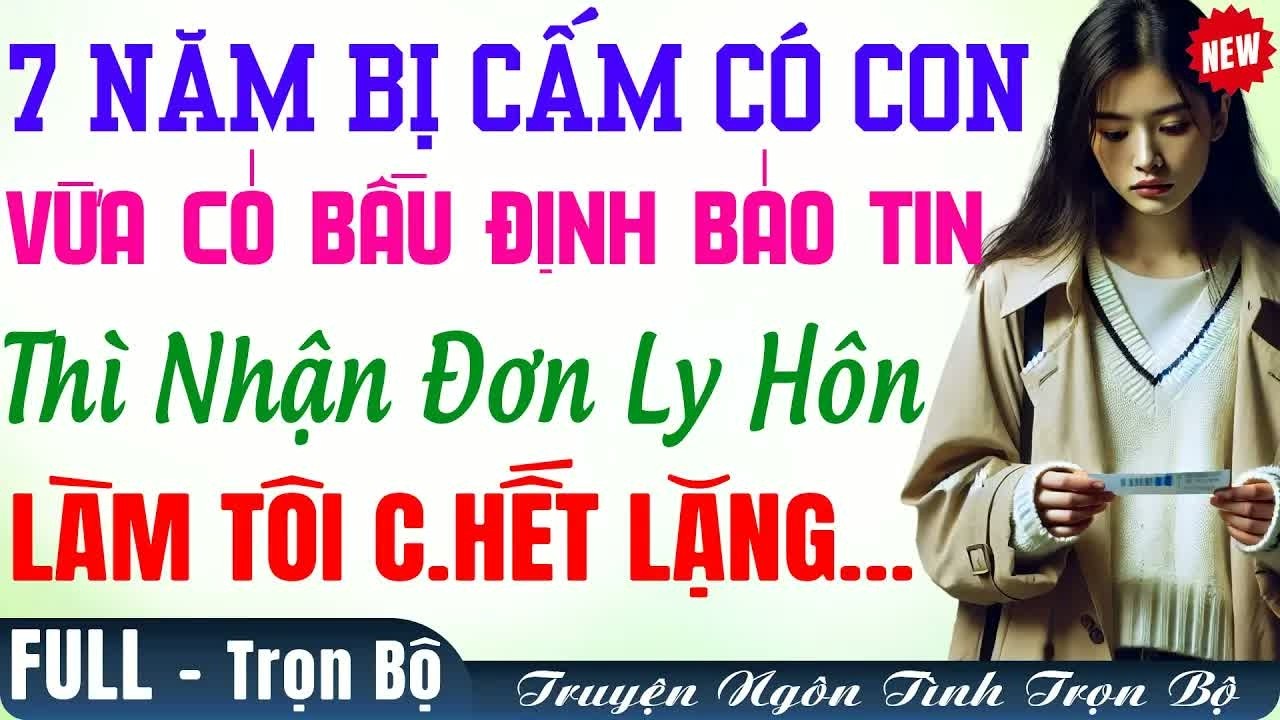 Sau bảy năm chờ đợi tôi bình thản đặt đơn ly hôn trước mặt anh, ánh mắt anh khi ấy khiến tôi không b