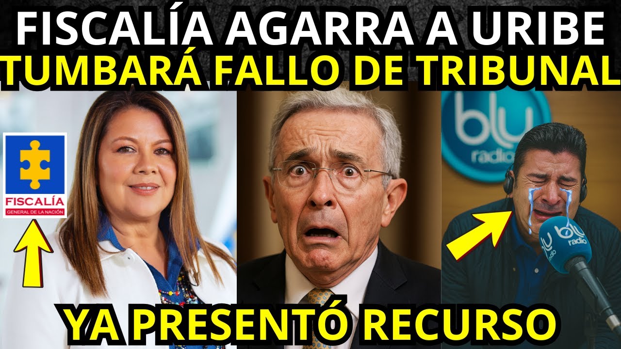 Fiscal&iacute;a YA PRESENT&Oacute; RECURSO para TUMBAR FALLO en caso Uribe🚨