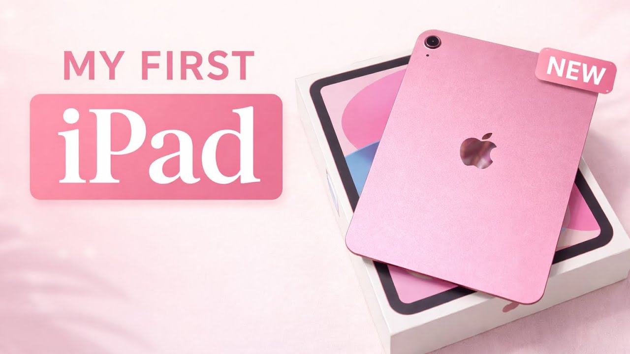 My First iPad Unboxing | Pink iPad 11th Gen 