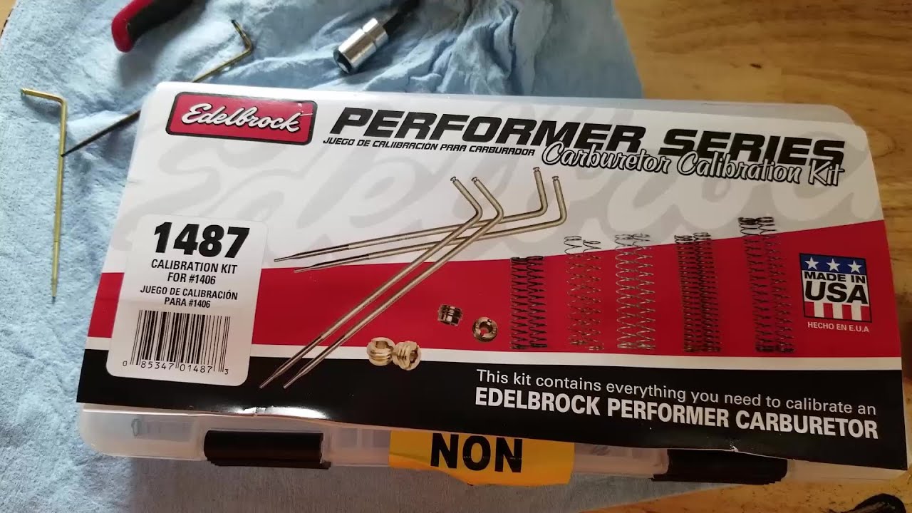 Комплект для настройки карбюратора Edelbrock Performer Series 1487