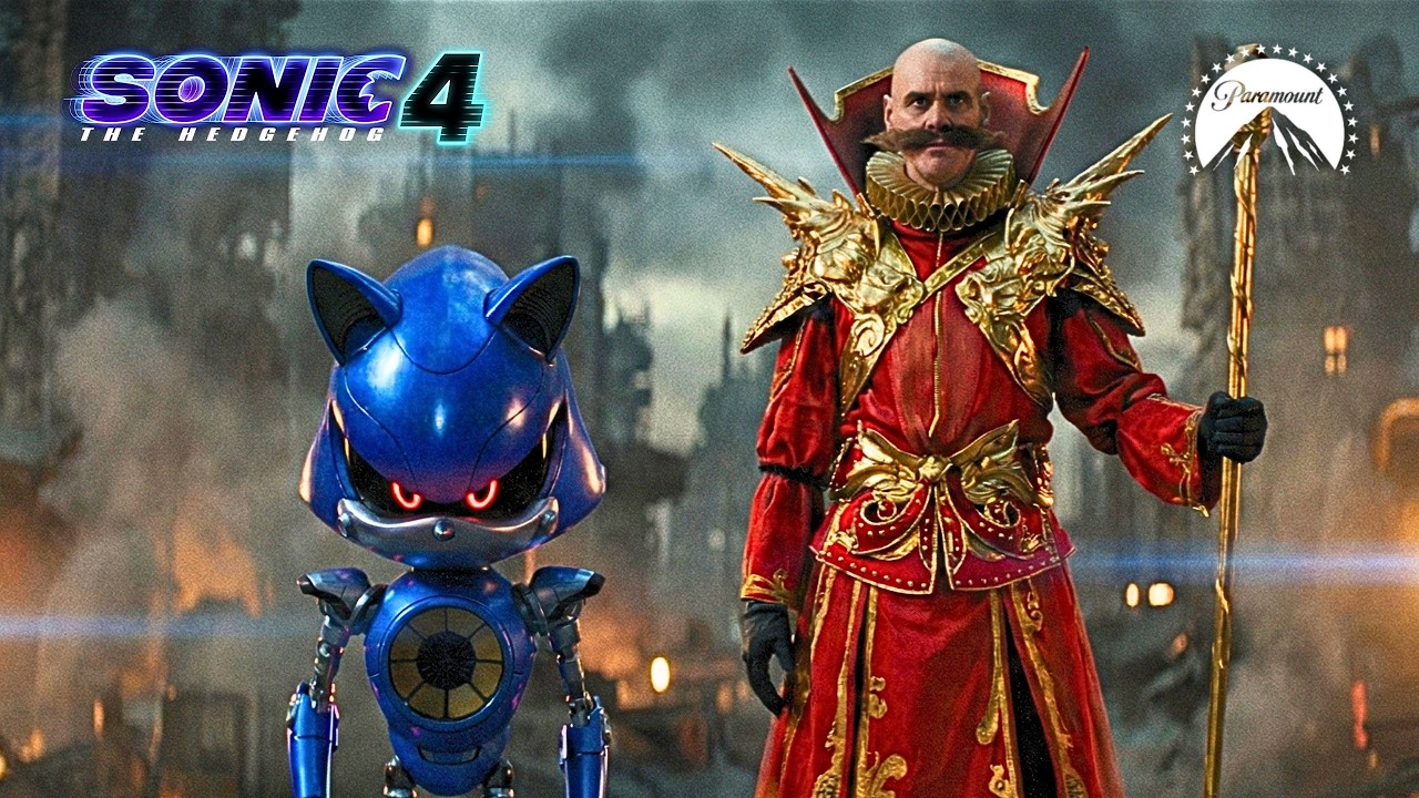 SONIC THE HEDGEHOG 4 &ndash; First Look (2027) Ben Schwartz, Jim Carrey