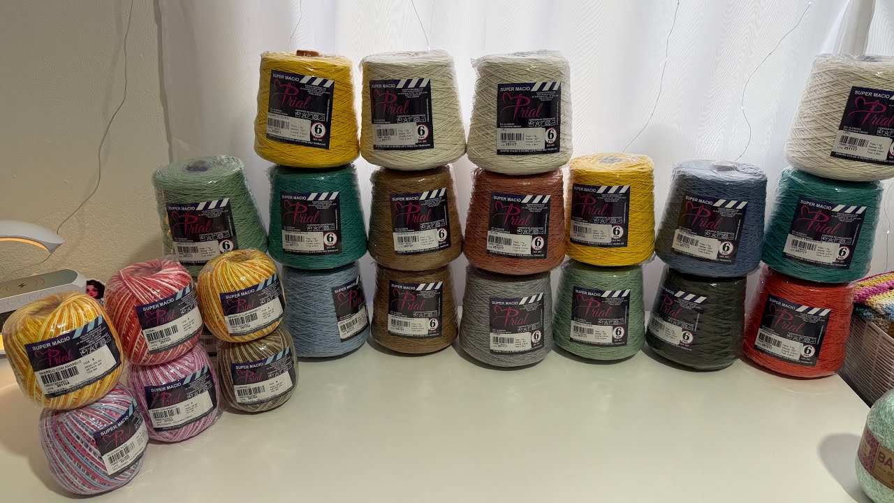 Barbantes com cores lindas // RECEBIDOS DO MÊS DE JANEIRO 🚨🚨TEM PROMO DE JANEIRO 