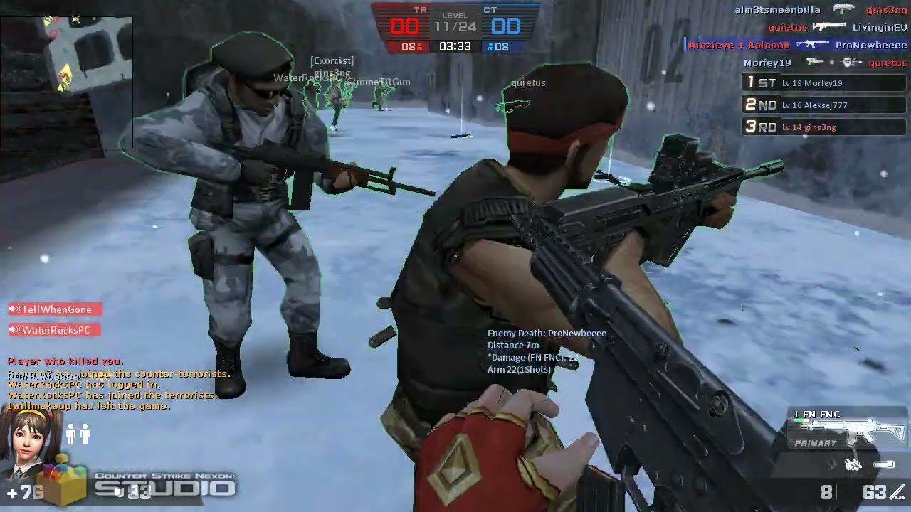 Mode Gun Death Match Map ICE WORLD CSO/CSN:S