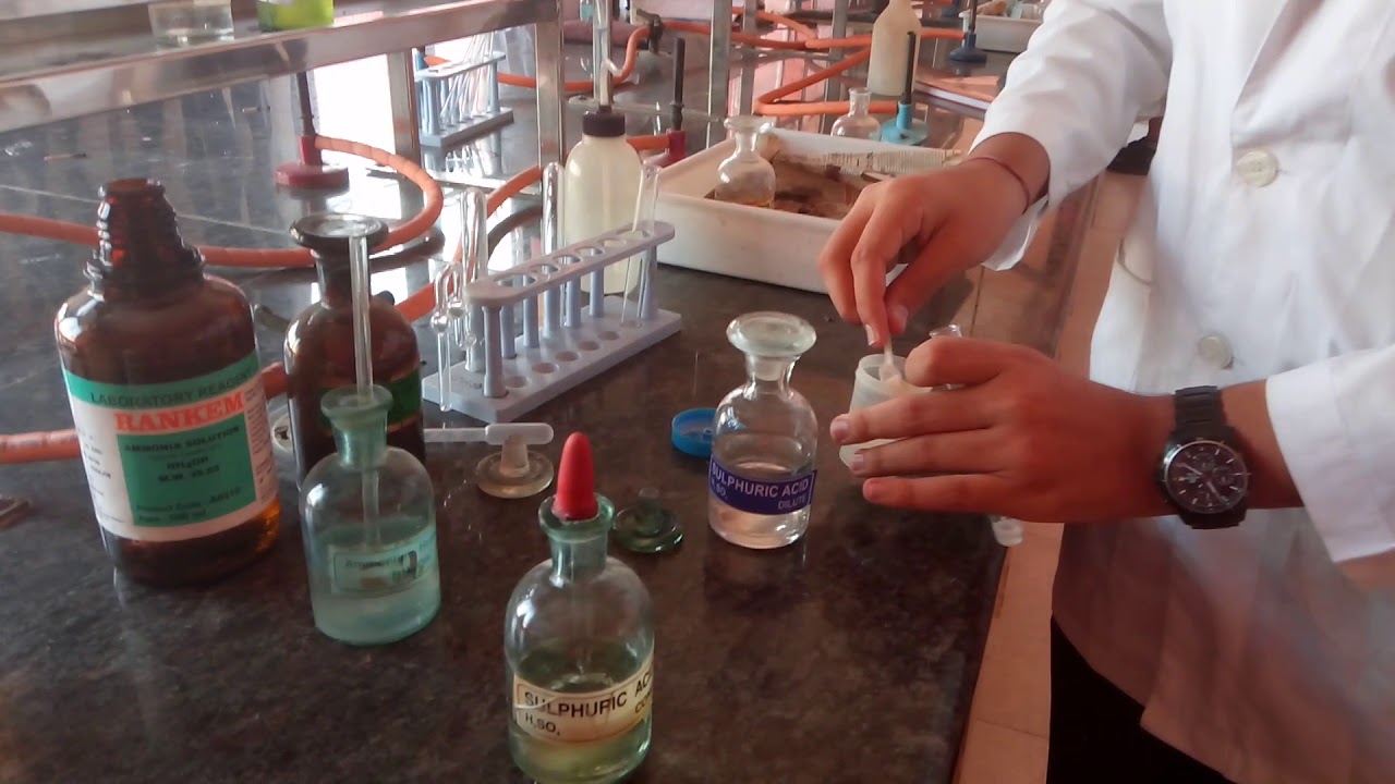 Test for Chloride ion in Lab by Seema Makhijani.NEET/JEE prep