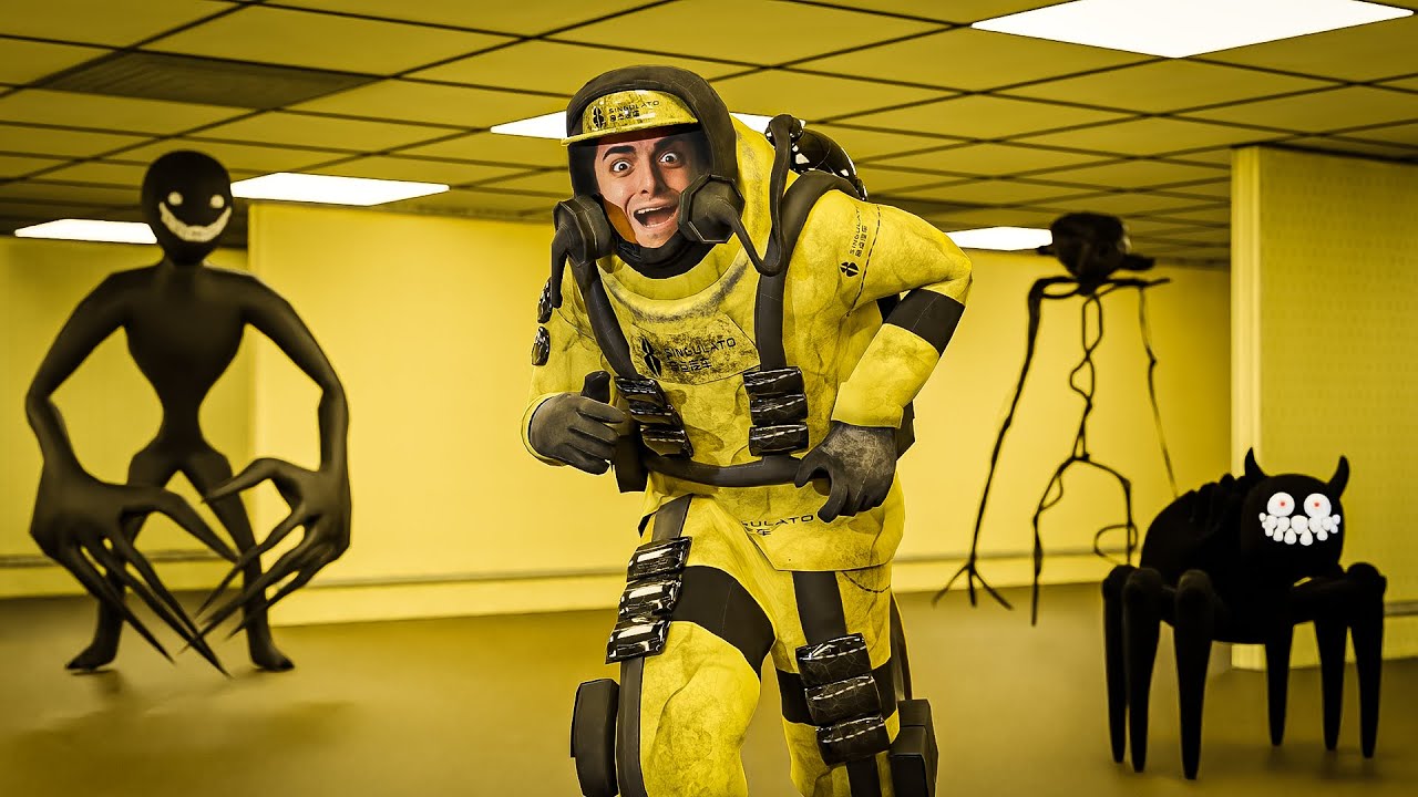 BU ODADAN KA&Ccedil;MAK İMKANSIZ ARKA ODALAR ESCAPE THE BACKROOMS FULL GAMEPLAY FATİH CAN AYTAN