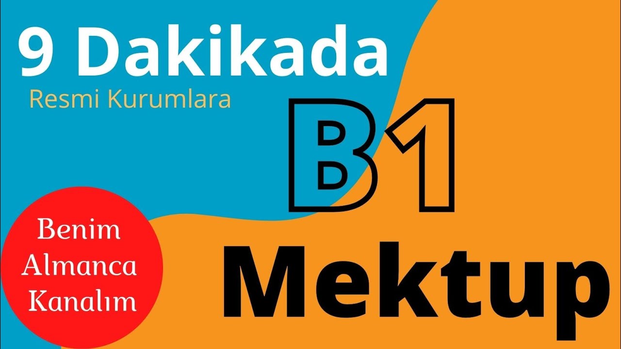 #Sadece 9 dakikada #B1 Almanca Mektup Yazmak #einen #Brief #schreiben