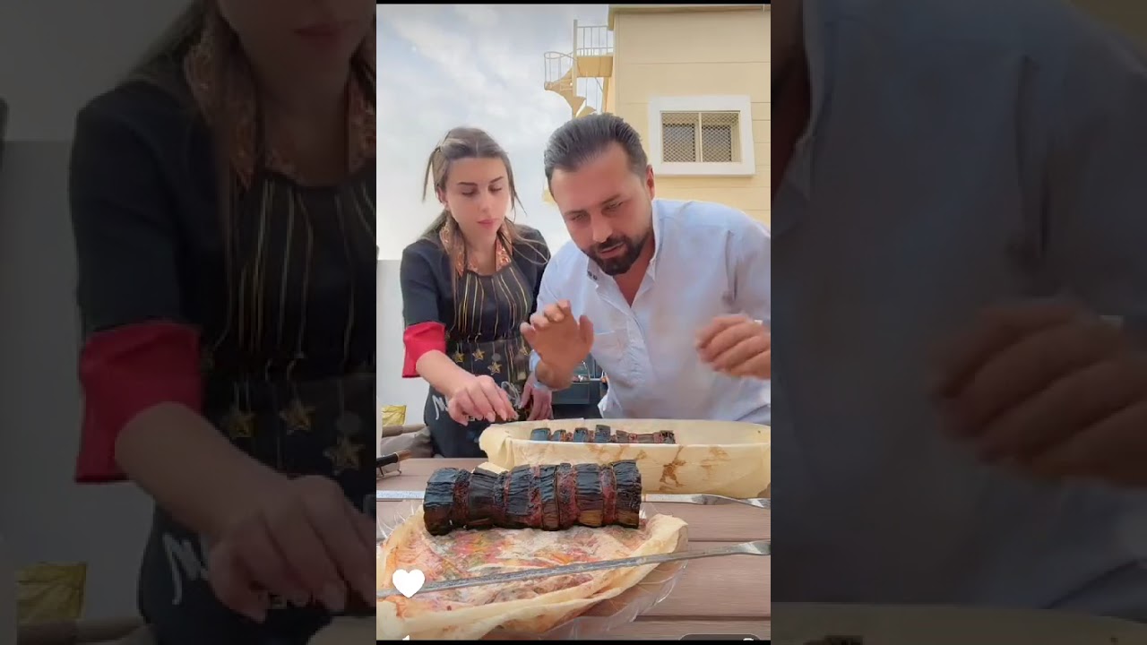 وأخيرا فرحة ريتشو وننوش كباب بلحم جاهز🍖🤩مشاوي مع عمي الغني والمخرج☪️✈️ سفرة افطار رمضان جاهزة 🤩