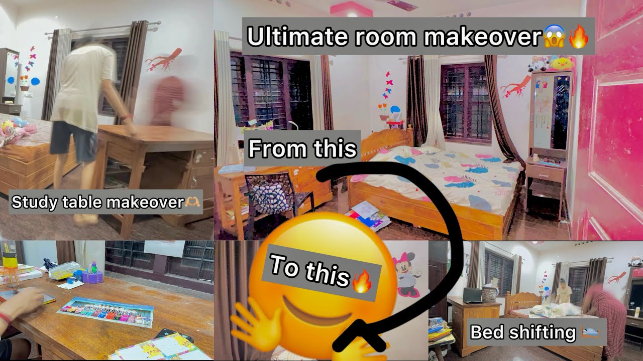 Ultimate room makeover🌷🤍 #vlog #vismayaart #cleaning #mom