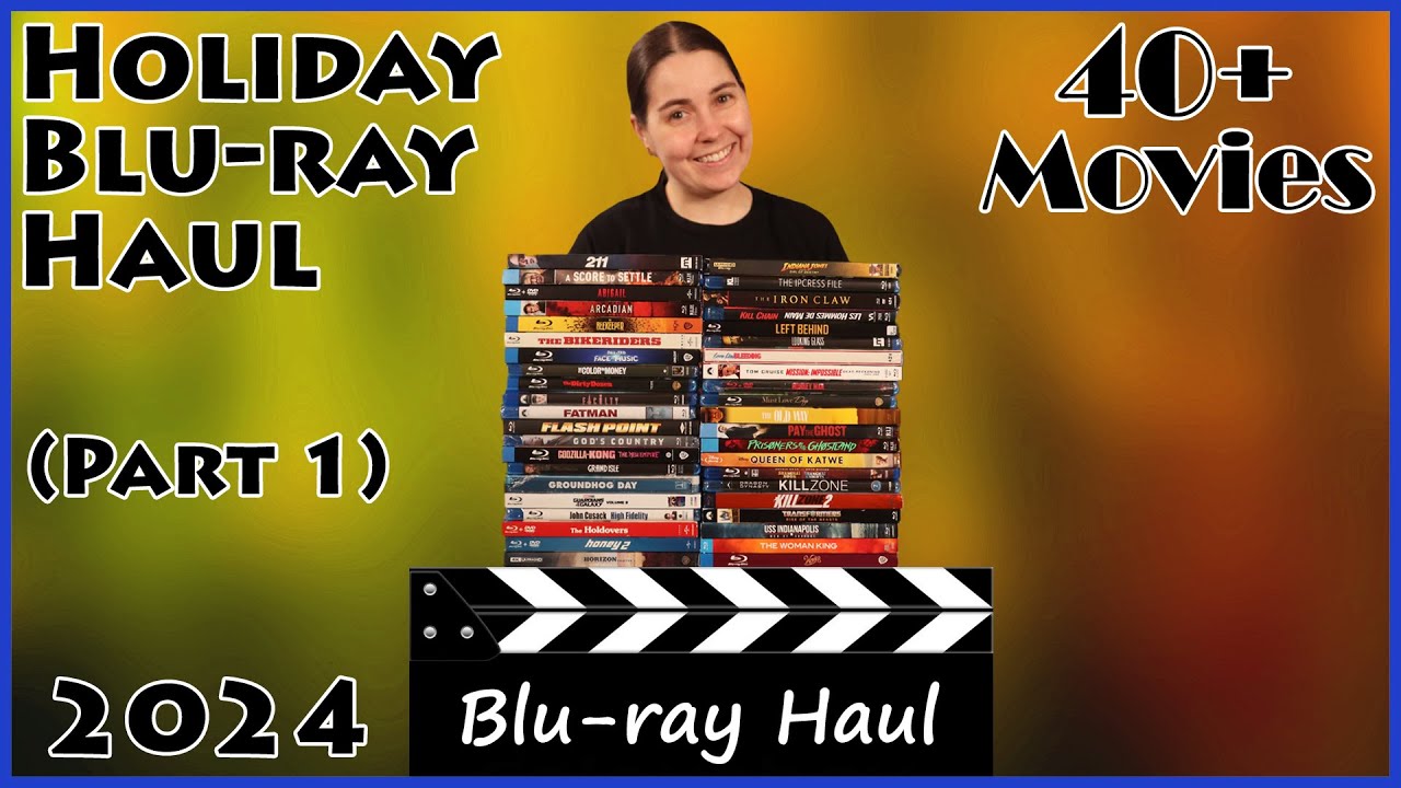 Holiday Blu-ray Haul 2024 (Part 1) - 40+ Movies