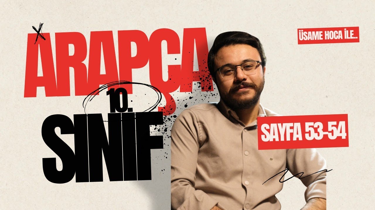 (Sayfa 53-54) 10.Sınıf Arapça Ders Kitabı