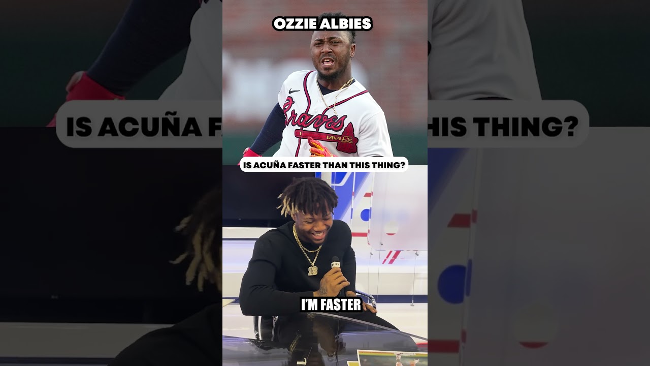 The real question is, are YOU faster than Ronald Acu&ntilde;a Jr.?