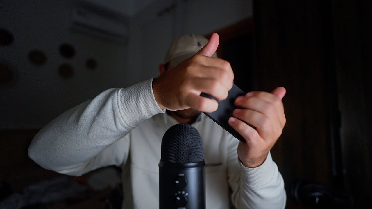 ASMR hand sounds & tapping