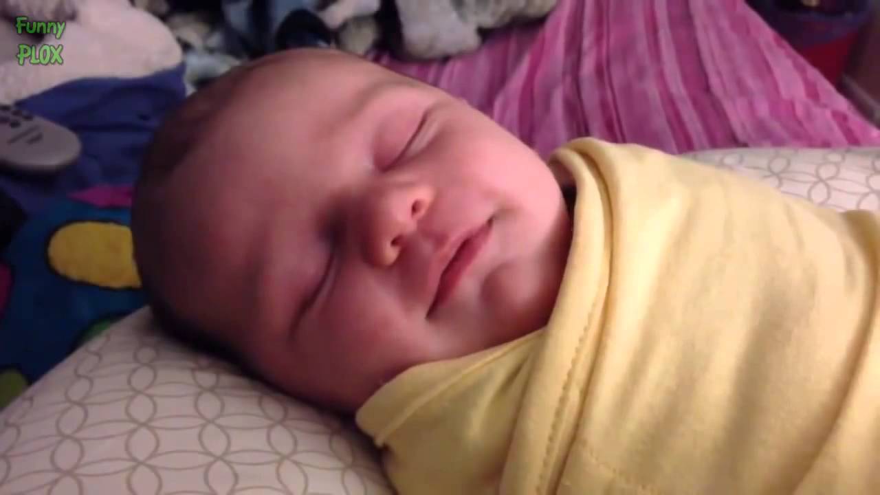 Cute Babies Laughing While Sleeping Compilation 2015 [NEW HD]