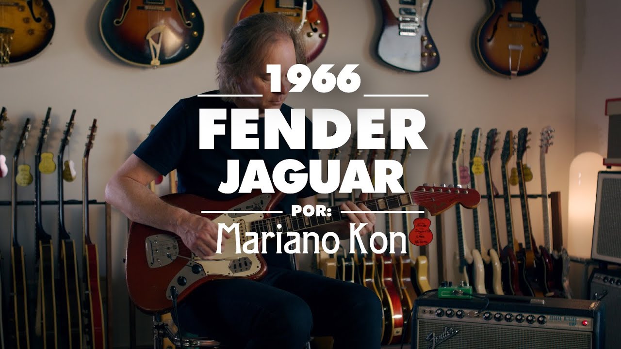La Fender Jaguar 1966 de Andres Calamaro | Spring Instrumentos