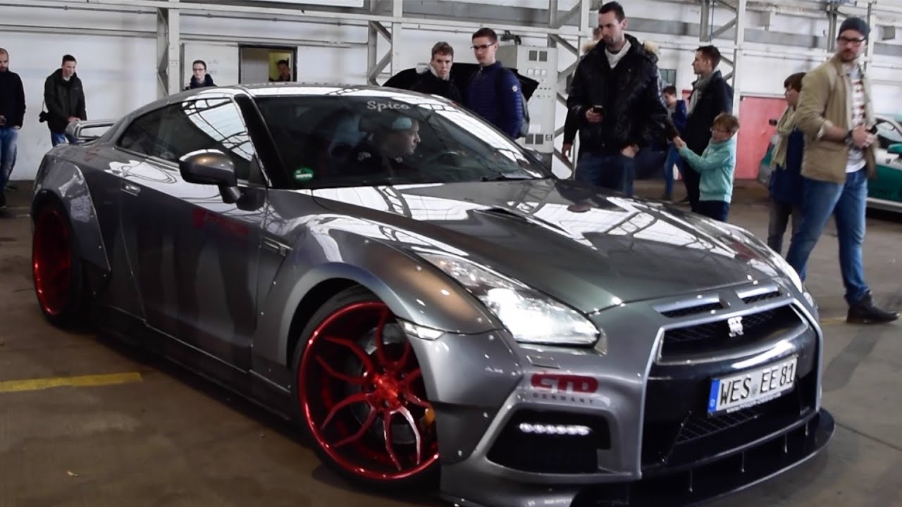 INSANE LOUD Straight Piped nissan gt-r from Prior Design!!