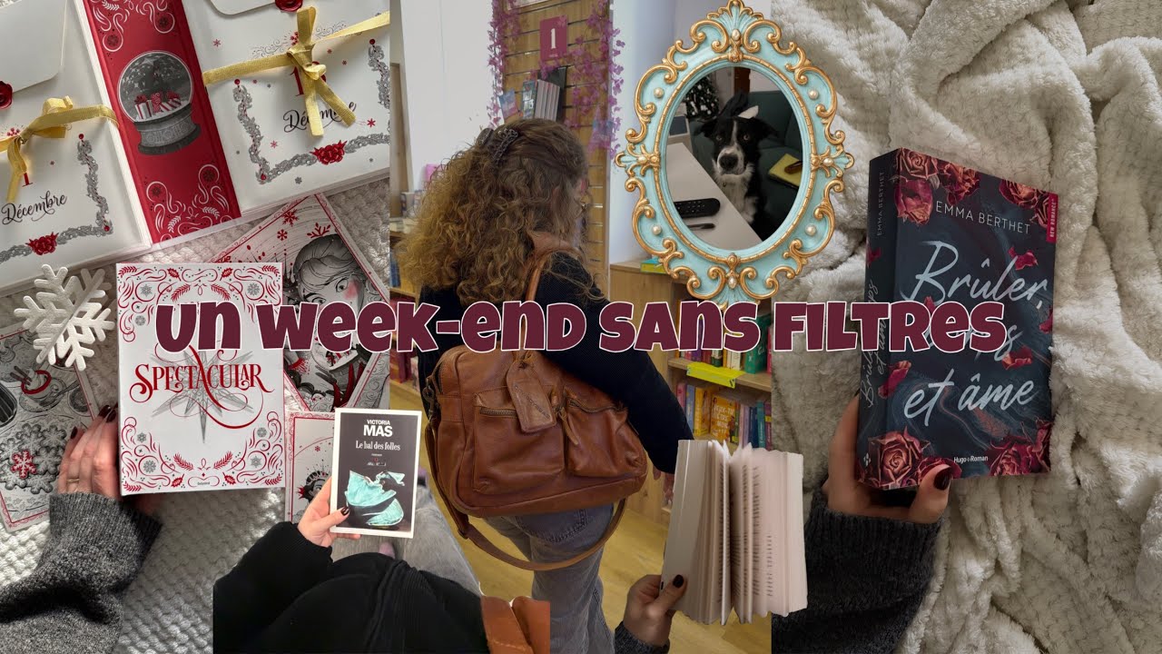 VLOG | un week-end bookish et caméra embarquée 📖