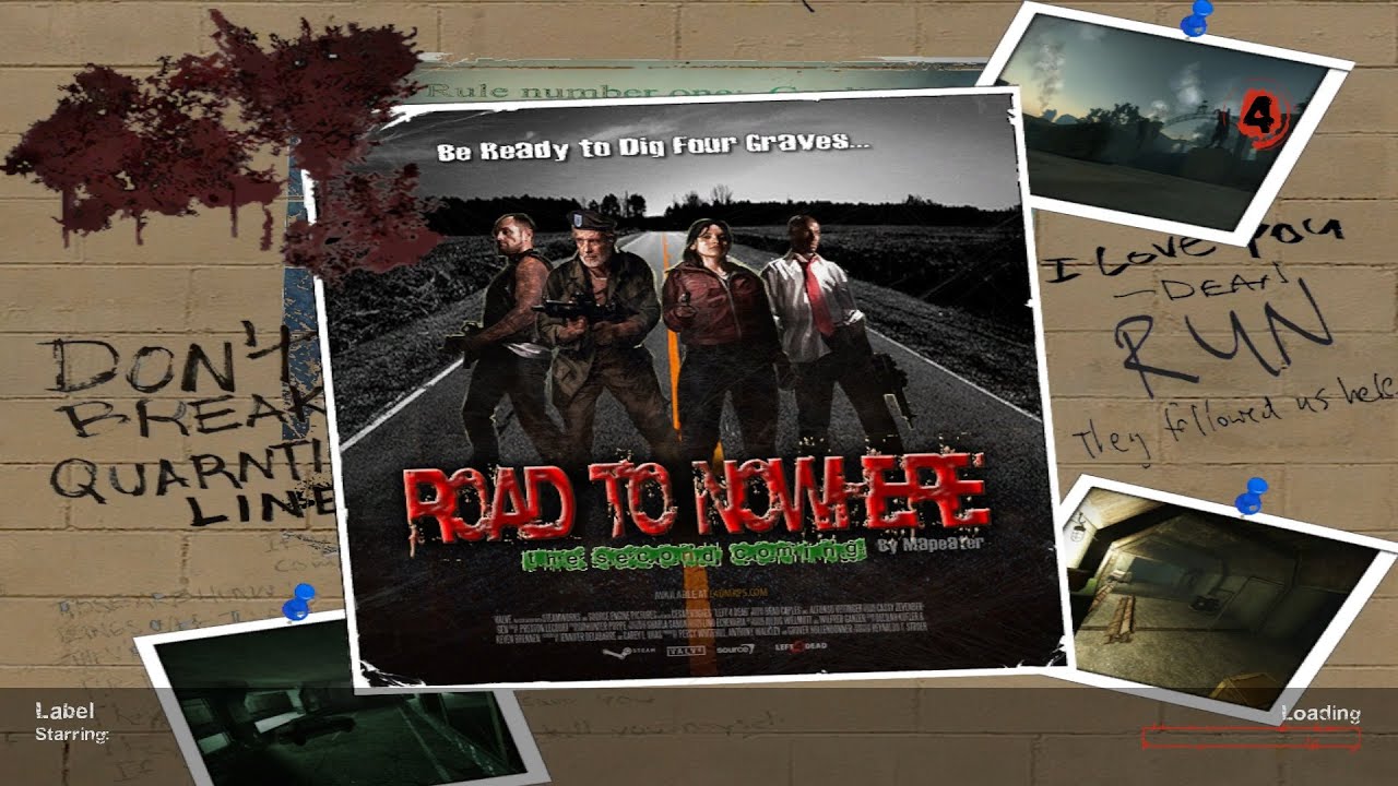 Left 4 Dead 2: Road To Nowhere 2 (Custom Campaign Playthrough With 8 Survivors)
