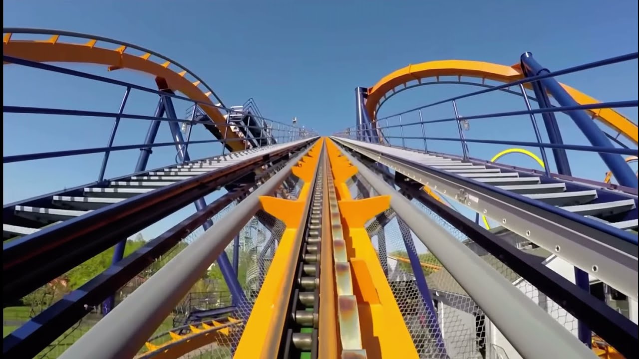 Dominator ride! Kings dominion | Front seat POV